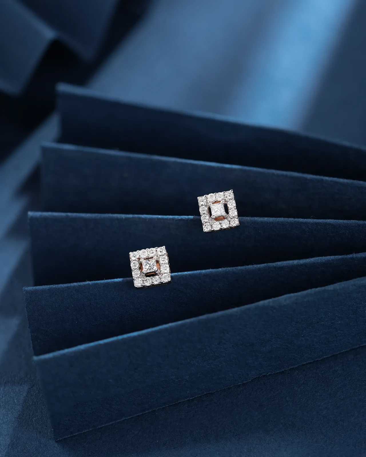Diamond earrings