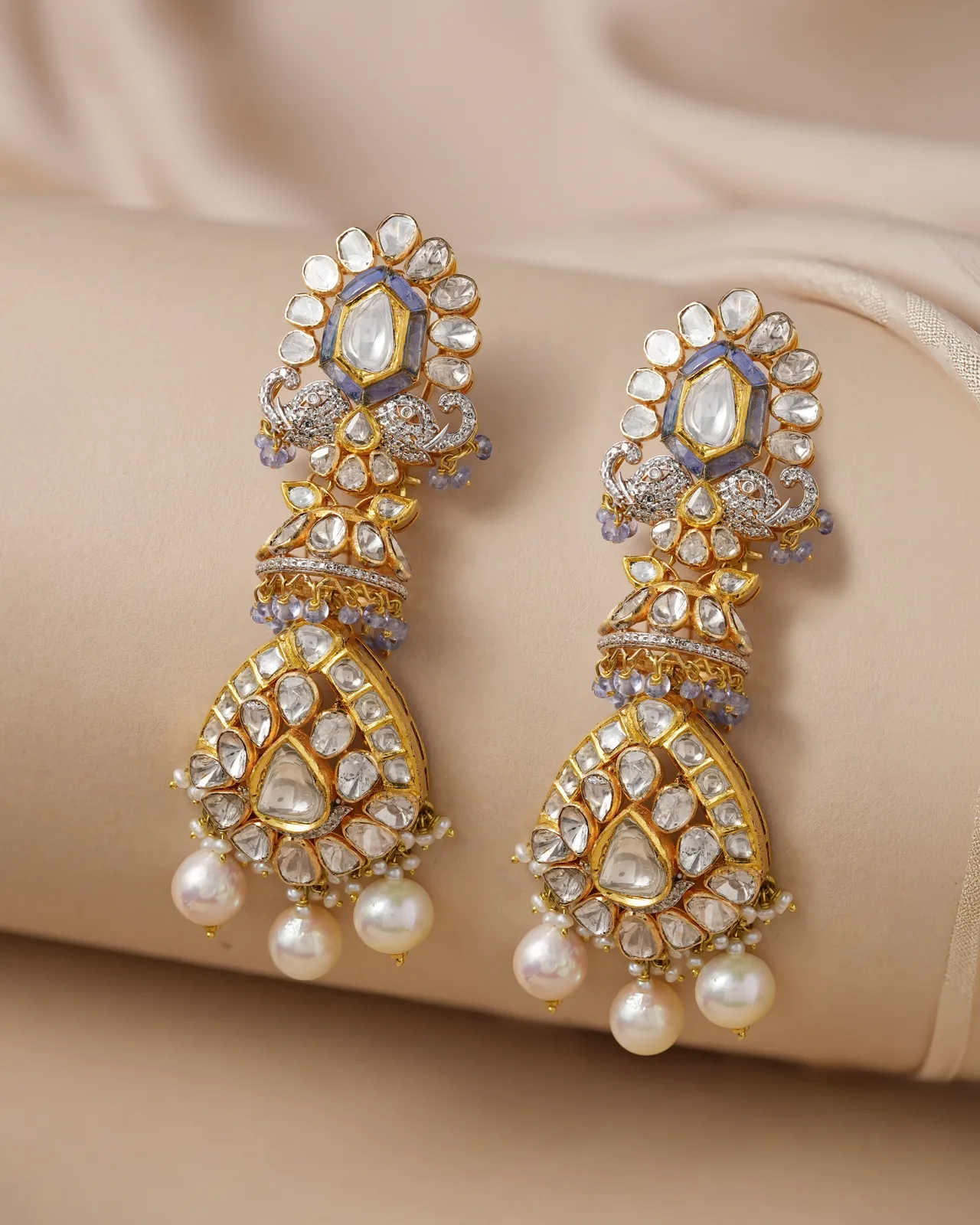 Handcrafted Polki set