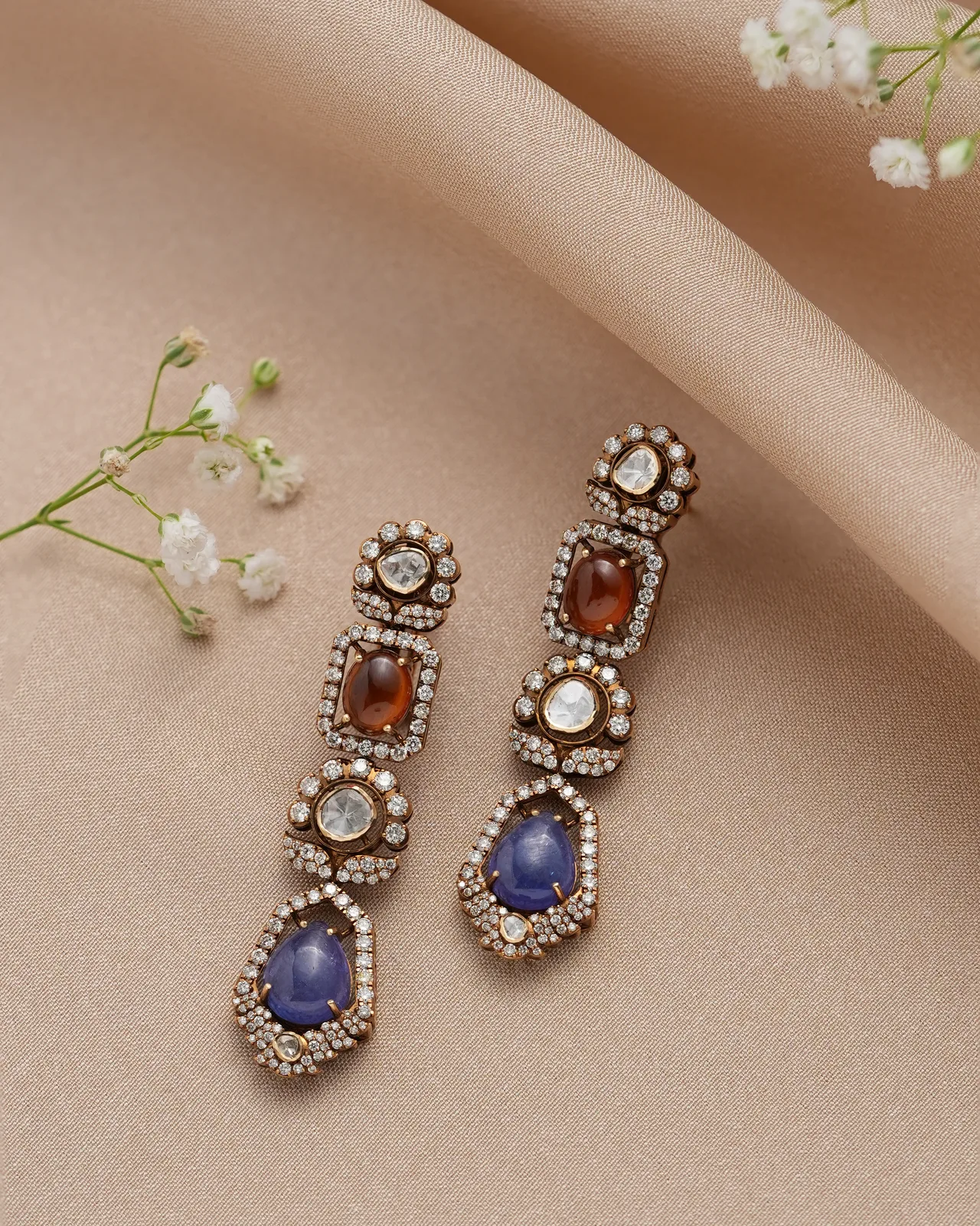 Polki Earrings